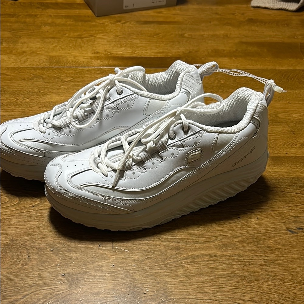 Skechers Shape-Ups White Sneakers